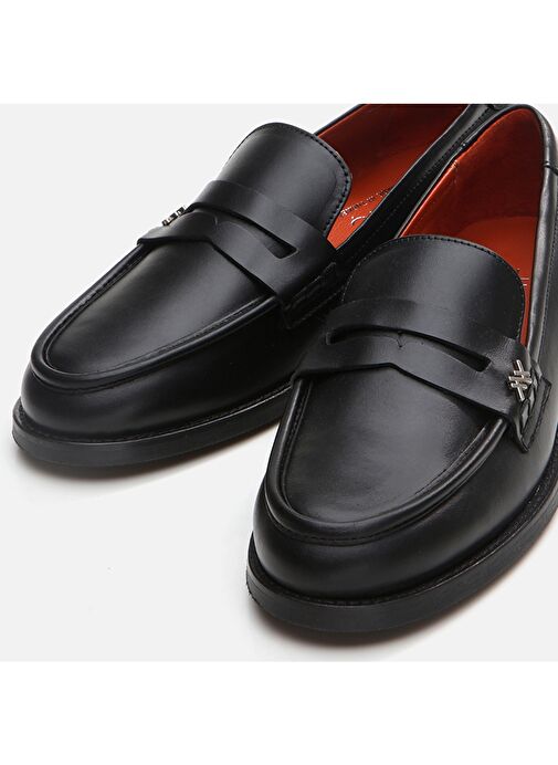 Hotiç Siyah Kadın Deri Loafer 01AYH291710A100 - Görsel 5