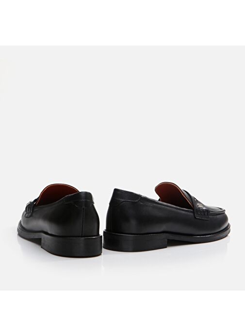Hotiç Siyah Kadın Deri Loafer 01AYH291710A100 - Görsel 6