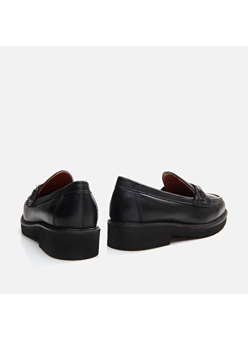 Hotiç Siyah Kadın Deri Loafer 01AYH291730A100 - Görsel 6