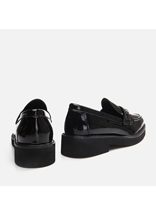 Hotiç Siyah Kadın Deri Loafer 01AYH291740A100 - Görsel 6
