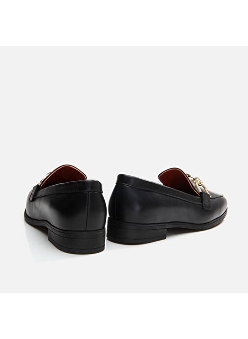 Hotiç Siyah Kadın Deri Loafer 01AYH291750A100 - Görsel 6