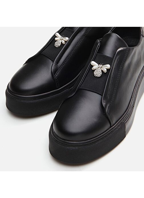 Hotiç Siyah Kadın Deri Sneaker 01AYH291790A100 - Görsel 5