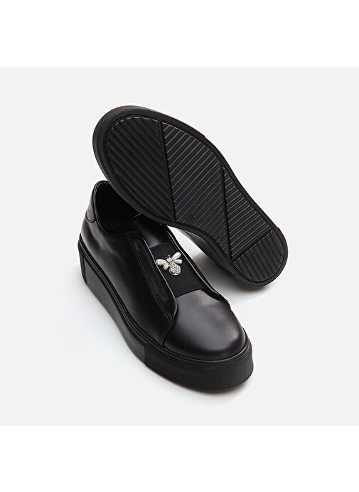 Hotiç Siyah Kadın Deri Sneaker 01AYH291790A100 - Görsel 7