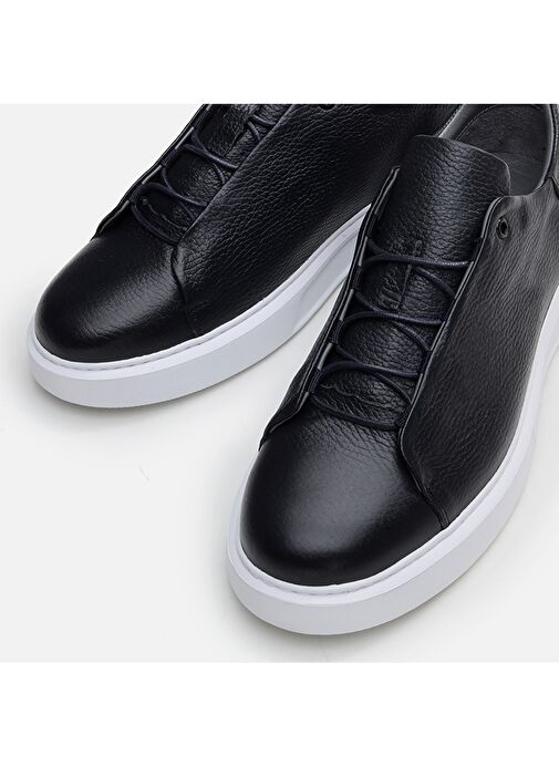 Hotiç Lacivert Erkek Deri Günlük Ayakkabı 02AYH285670A680 - Görsel 4