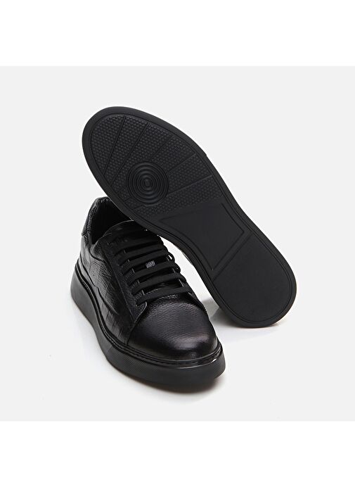 Hotiç Siyah Erkek Deri Günlük Ayakkabı 02AYH292000A100 - Görsel 7