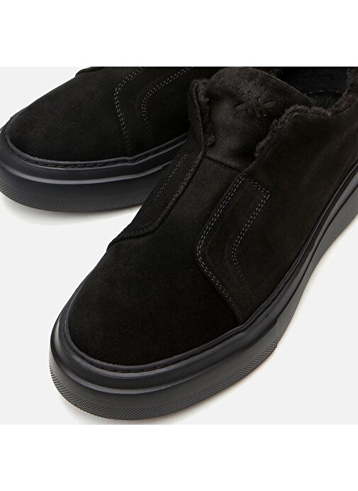 Hotiç Siyah Erkek Süet Sneaker 02AYH292150A100 - Görsel 4