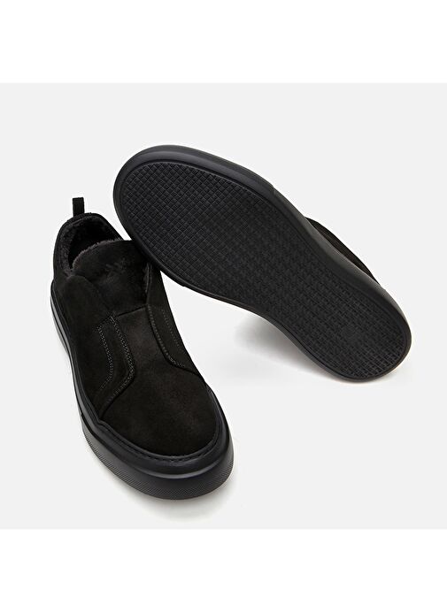 Hotiç Siyah Erkek Süet Sneaker 02AYH292150A100 - Görsel 6