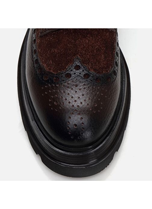 Hotiç Kahverengi Erkek Deri Günlük Ayakkabı 02AYH292190A480 - Görsel 4