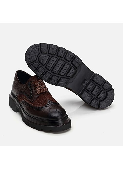 Hotiç Kahverengi Erkek Deri Günlük Ayakkabı 02AYH292190A480 - Görsel 7