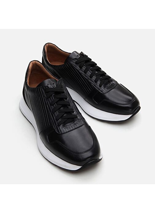 Hotiç Siyah Erkek Deri Sneaker 02AYH292410A100 - Görsel 4