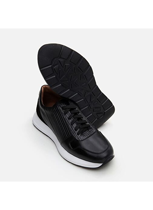 Hotiç Siyah Erkek Deri Sneaker 02AYH292410A100 - Görsel 7