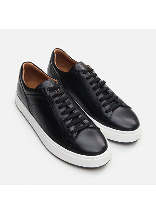 Hotiç Siyah Erkek Deri Günlük Ayakkabı 02AYH292340A100 - Görsel 3