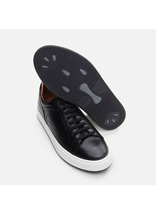 Hotiç Siyah Erkek Deri Günlük Ayakkabı 02AYH292340A100 - Görsel 7