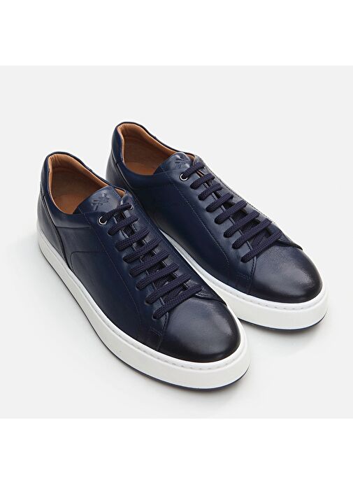 Hotiç Lacivert Erkek Deri Günlük Ayakkabı 02AYH292340A680 - Görsel 3