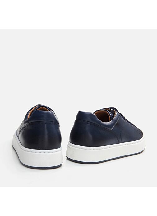 Hotiç Lacivert Erkek Deri Günlük Ayakkabı 02AYH292340A680 - Görsel 6