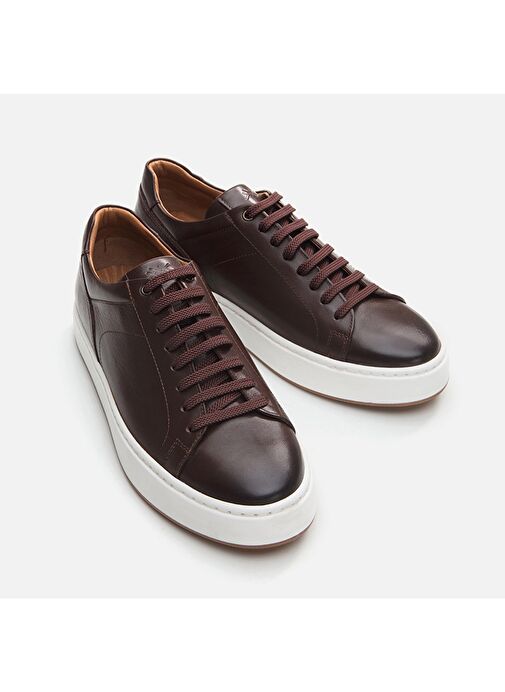 Hotiç Kahverengi Erkek Deri Günlük Ayakkabı 02AYH292340A480 - Görsel 4