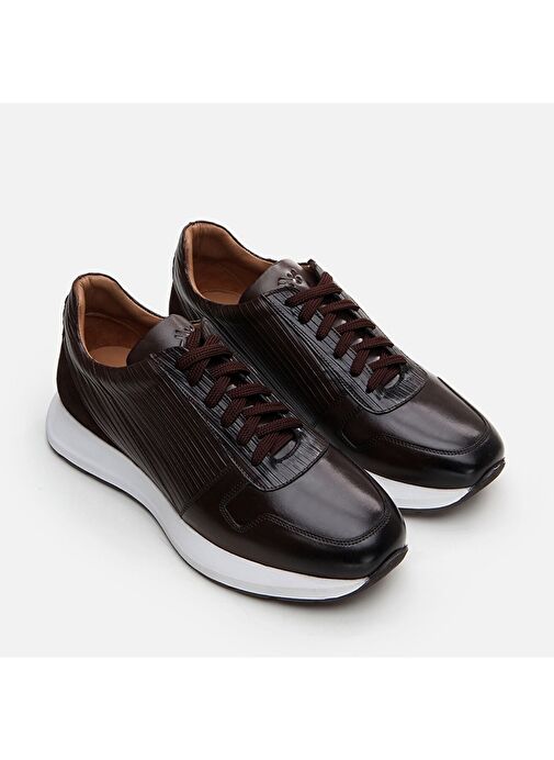 Hotiç Kahverengi Erkek Deri Sneaker 02AYH292410A480 - Görsel 3