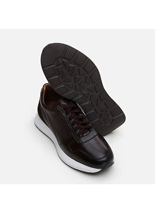 Hotiç Kahverengi Erkek Deri Sneaker 02AYH292410A480 - Görsel 7