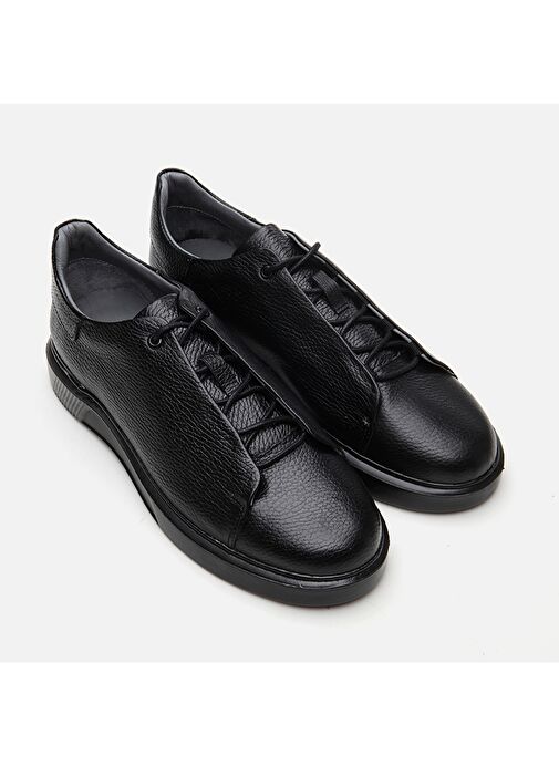 Hotiç Siyah Erkek Deri Günlük Ayakkabı 02AYH292460A100 - Görsel 3