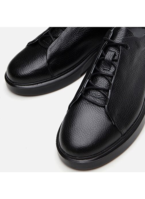 Hotiç Siyah Erkek Deri Günlük Ayakkabı 02AYH292460A100 - Görsel 5