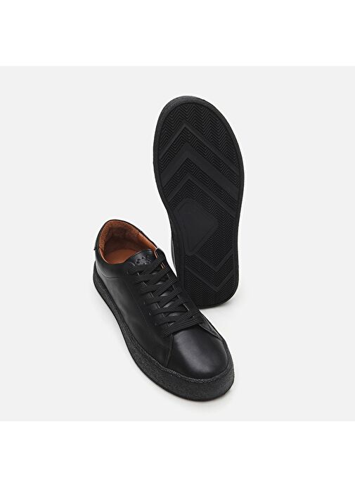 Hotiç Siyah Erkek Deri Günlük Ayakkabı 02AYH292510A100 - Görsel 7
