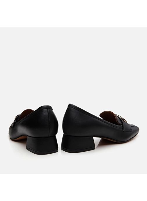 Hotiç Siyah Kadın Deri Loafer 01AYH293440A100 - Görsel 6