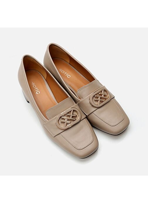Hotiç Vizon Kadın Deri Loafer 01AYH293440A450 - Görsel 3