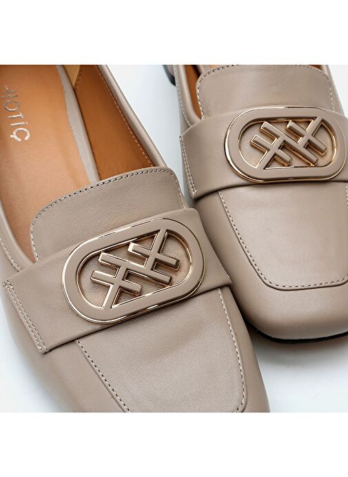Hotiç Vizon Kadın Deri Loafer 01AYH293440A450 - Görsel 5