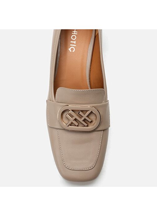 Hotiç Vizon Kadın Deri Loafer 01AYH293440A450 - Görsel 6