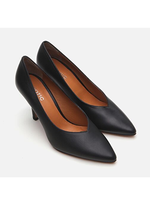 Hotiç Siyah Kadın Deri Stiletto 01AYH293500A100 - Görsel 3