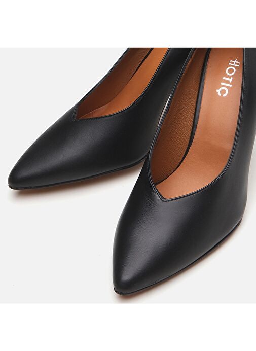 Hotiç Siyah Kadın Deri Stiletto 01AYH293500A100 - Görsel 5