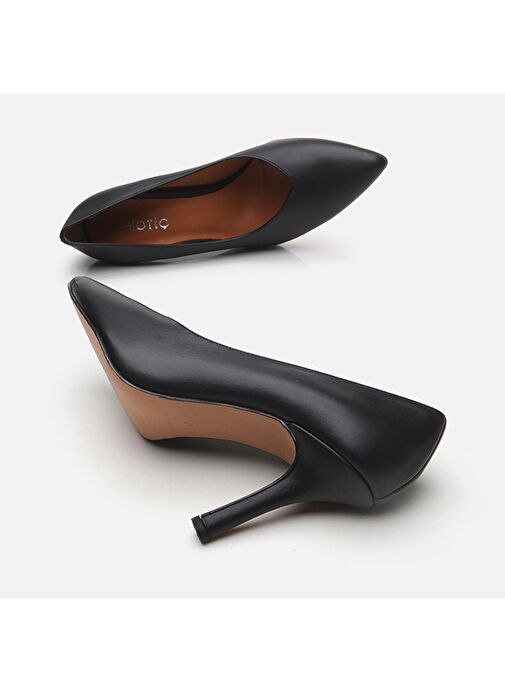 Hotiç Siyah Kadın Deri Stiletto 01AYH293500A100 - Görsel 7