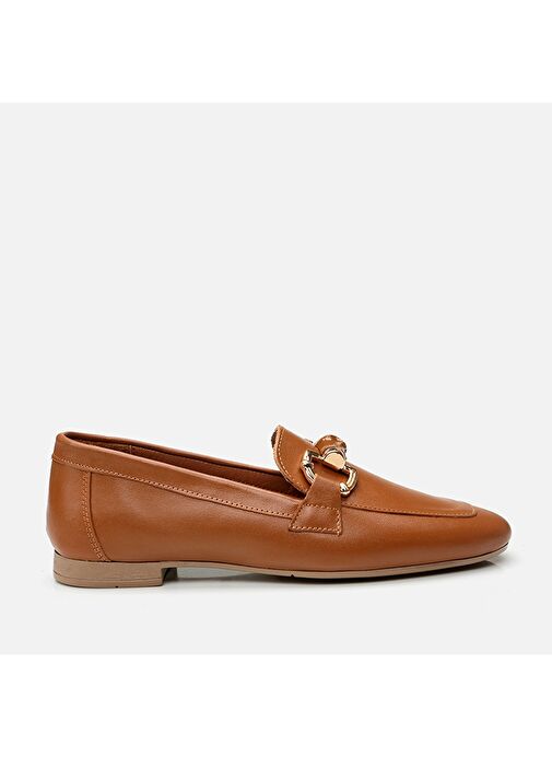 Hotiç Taba Kadın Deri Loafer 01AYH293550A370 - Görsel 2