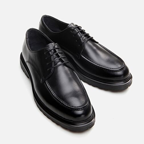 Hotiç Siyah Erkek Deri Günlük Ayakkabı 02AYH292780A100 - Görsel 2