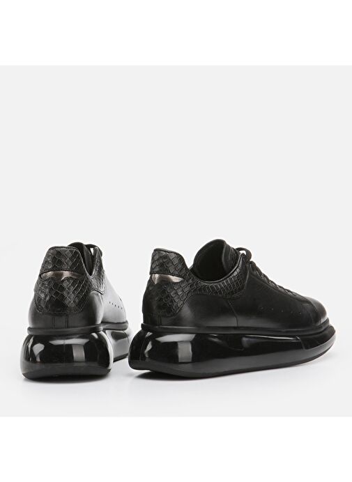 Hotiç Siyah Erkek Deri Sneaker 02AYH293260A100 - Görsel 4