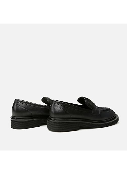 Hotiç Siyah Kadın Deri Loafer 01AYH293750A100 - Görsel 6