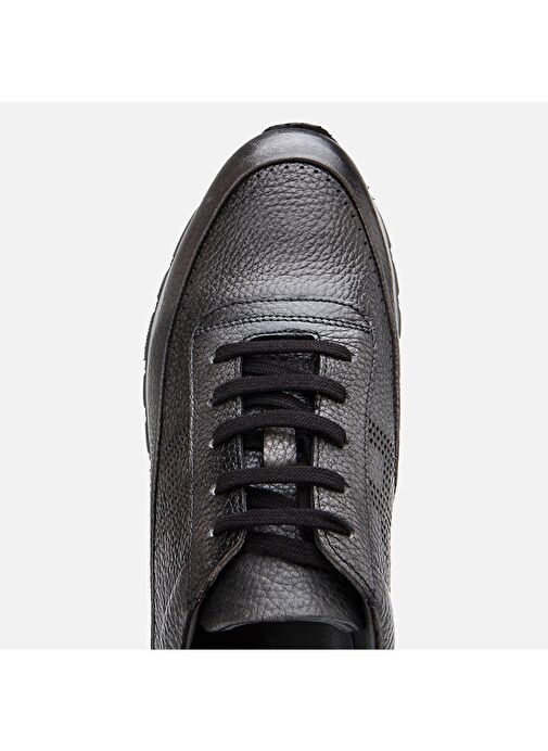 Hotiç Antrasit Erkek Deri Sneaker 02AYH294030A250 - Görsel 6