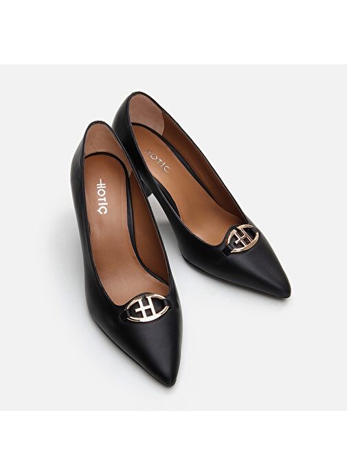 Hotiç Siyah Kadın Deri Stiletto 01AYH294360A100 - Görsel 3