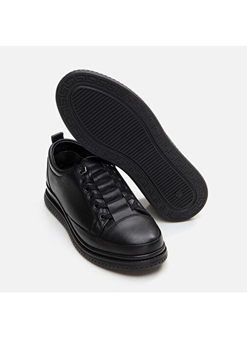 Hotiç Siyah Kadın Deri Sneaker 01AYH294540A100 - Görsel 7