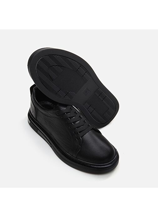 Hotiç Siyah Kadın Deri Sneaker 01AYH294550A100 - Görsel 4