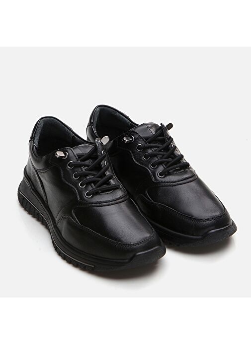 Hotiç Siyah Kadın Deri Sneaker 01AYH294650A100 - Görsel 3