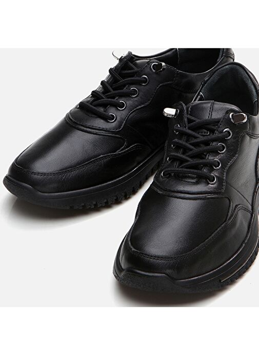 Hotiç Siyah Kadın Deri Sneaker 01AYH294650A100 - Görsel 5