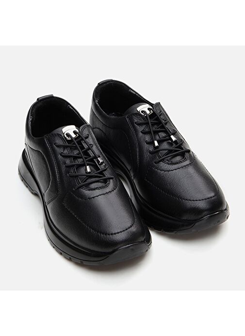 Hotiç Siyah Kadın Deri Sneaker 01AYH294660A100 - Görsel 3