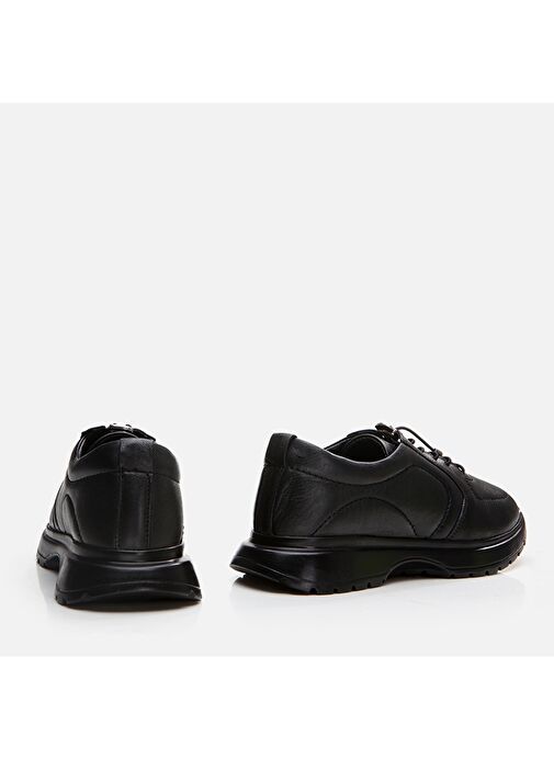 Hotiç Siyah Kadın Deri Sneaker 01AYH294660A100 - Görsel 6