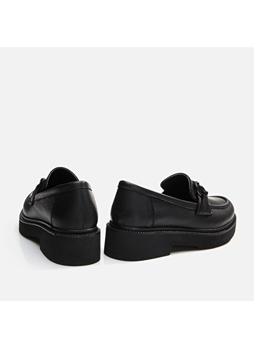 Hotiç Siyah Kadın Deri Loafer 01AYH294710A100 - Görsel 6