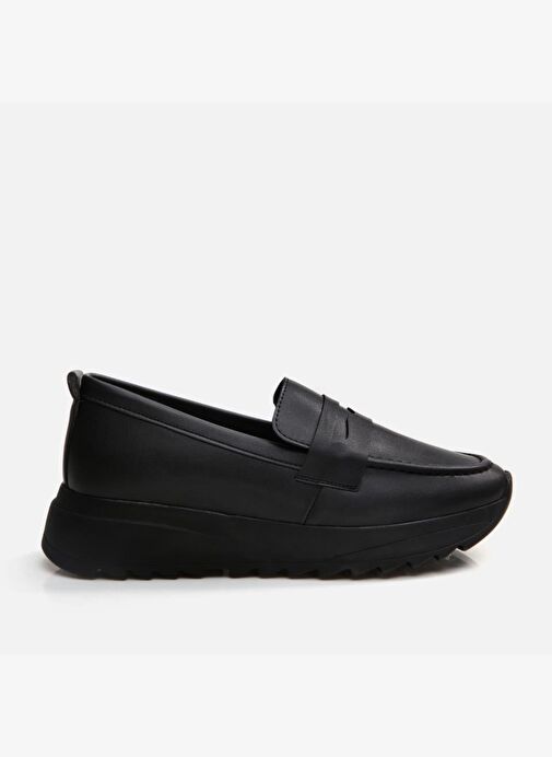 Siyah Kadın Loafer - 01AYY294750A - Görsel 2