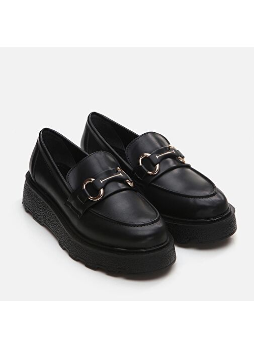 Yaya by Hotiç Siyah Kadın Loafer 01AYY294770A100 - Görsel 3