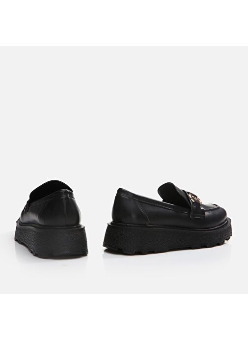 Yaya by Hotiç Siyah Kadın Loafer 01AYY294770A100 - Görsel 6