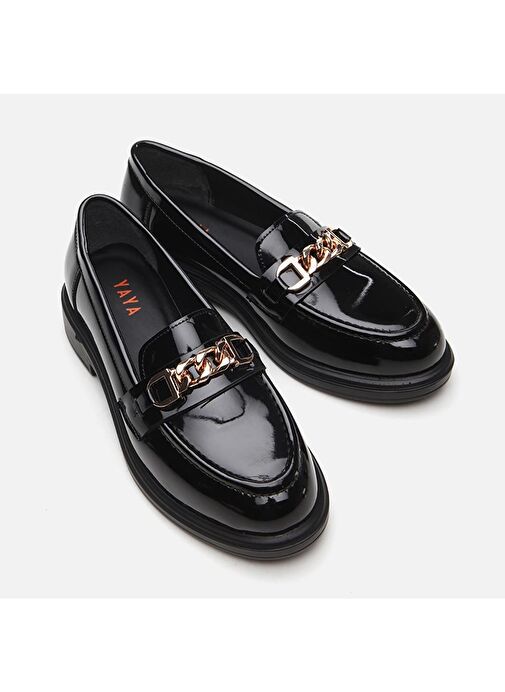 Yaya by Hotiç Siyah Kadın Loafer 01AYY294800A100 - Görsel 5