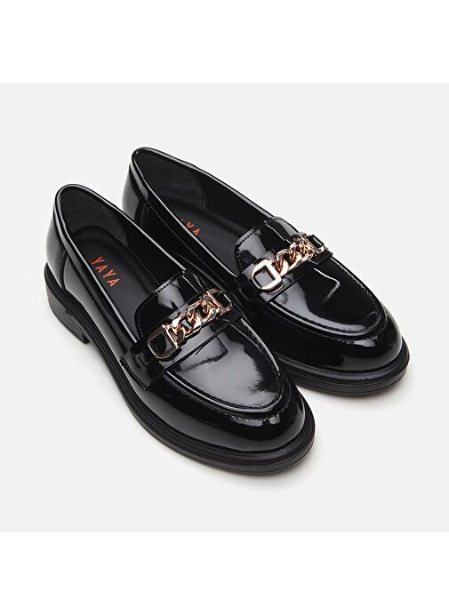 Yaya by Hotiç Siyah Kadın Loafer 01AYY294800A100 - Görsel 6